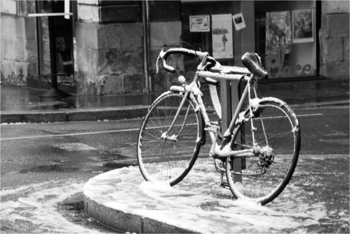 Tour retourné JeanClaudeM jcm-photo vélo neige